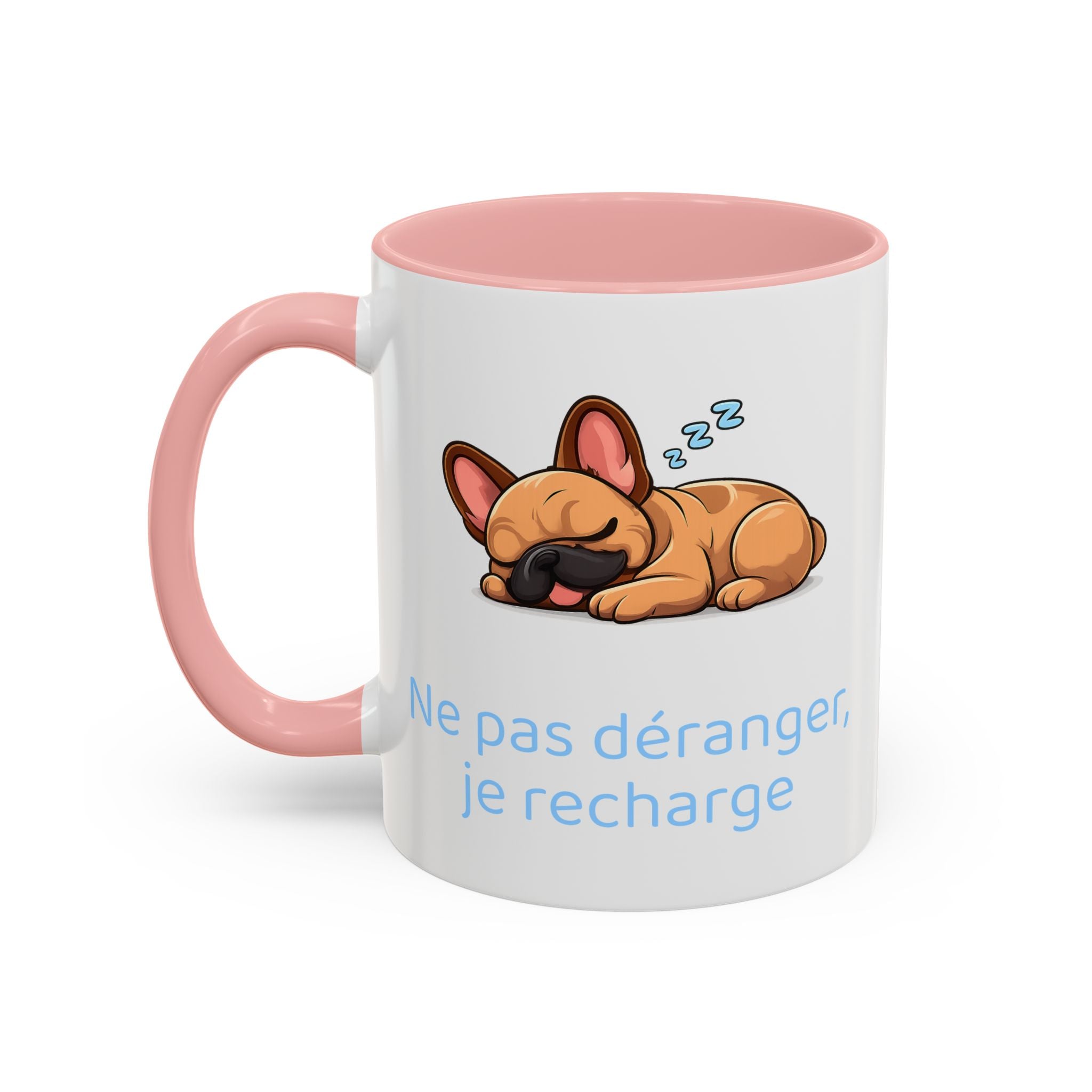 Ne pas déranger, je recharge mug - Bouledogue Français
