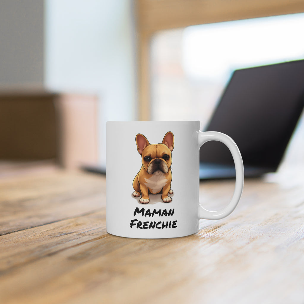 Bouledogue Français Mug — "Maman Frenchie"