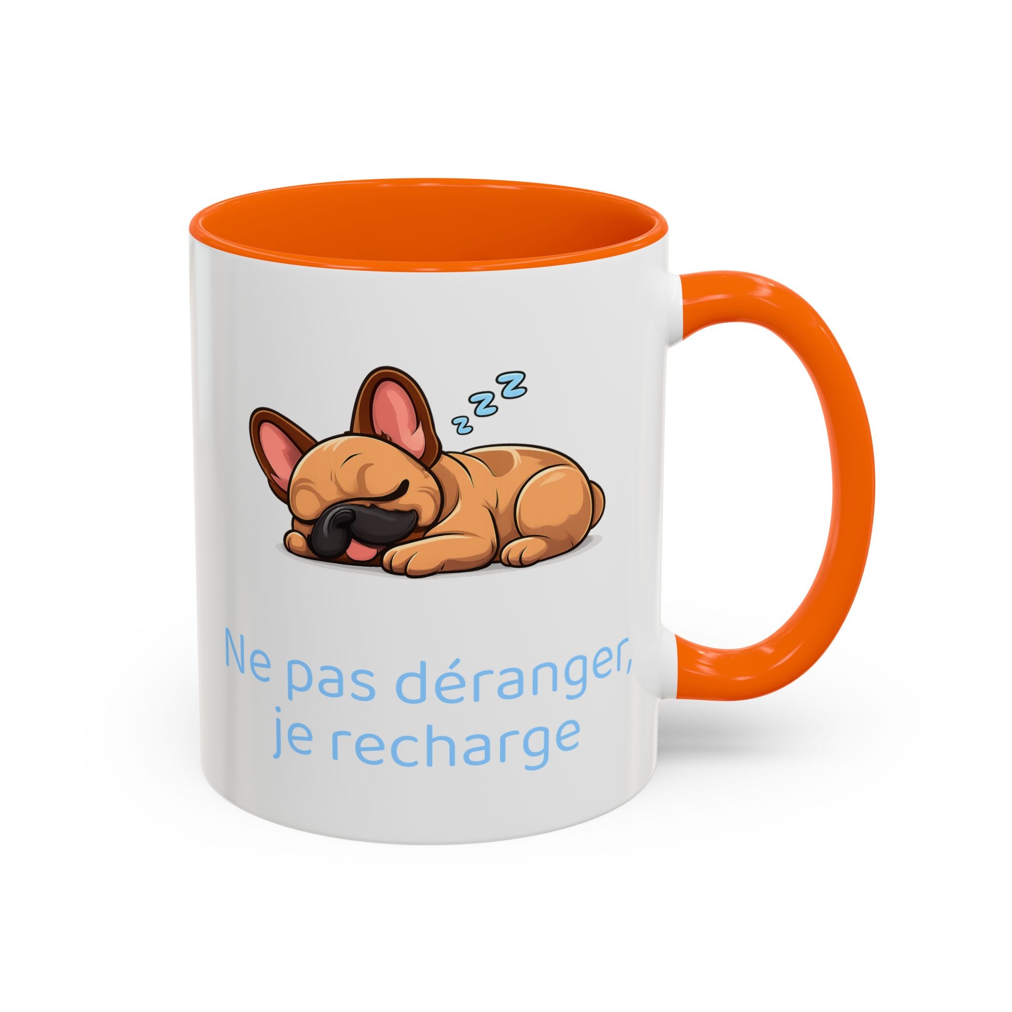 Ne pas déranger, je recharge mug - Bouledogue Français