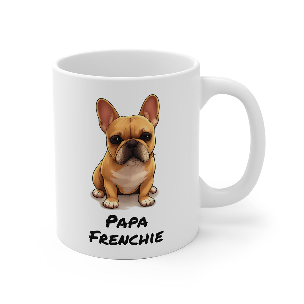 Bouledogue Français Mug — "Papa Frenchie"