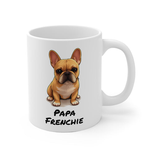 Bouledogue Français Mug — "Papa Frenchie"