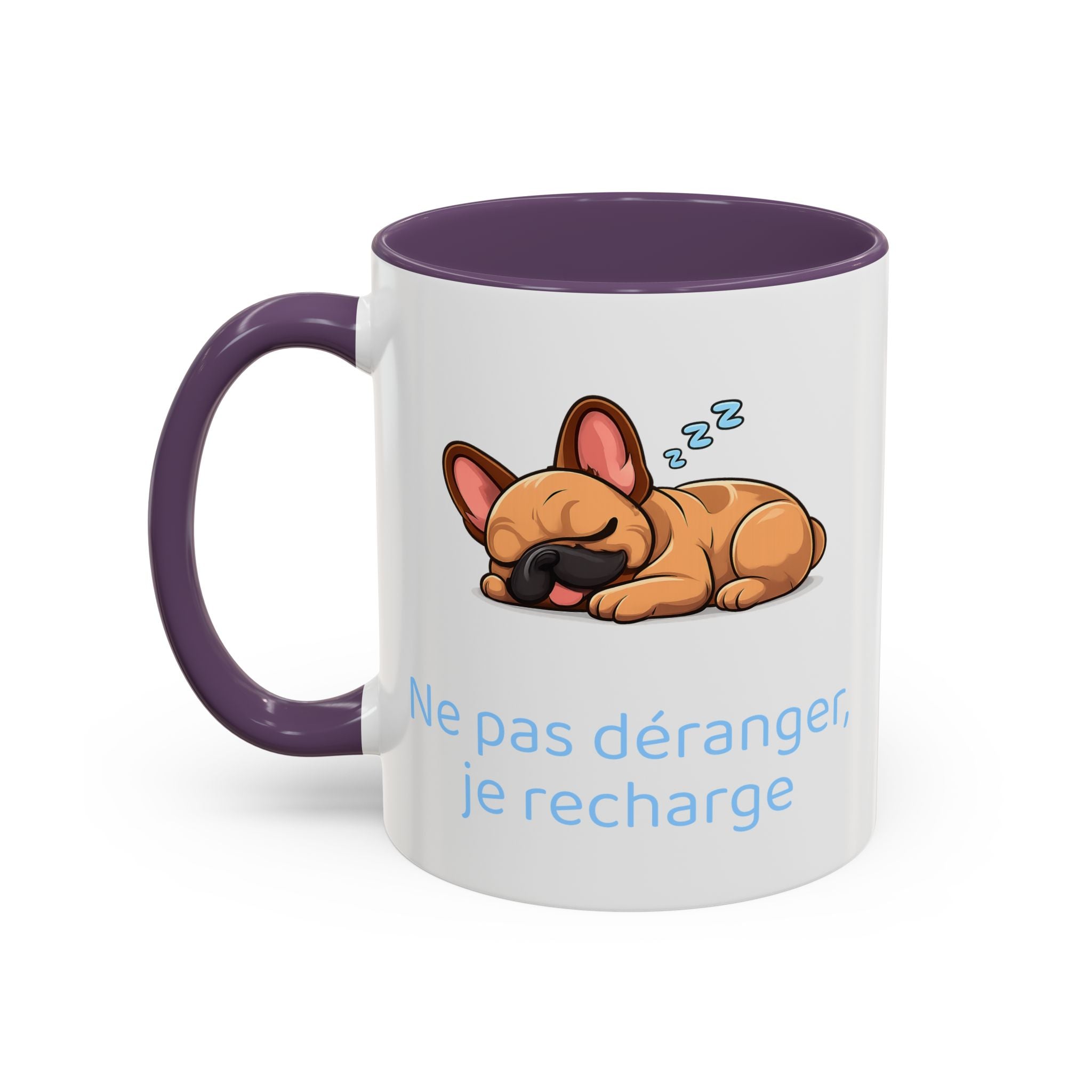 Ne pas déranger, je recharge mug - Bouledogue Français