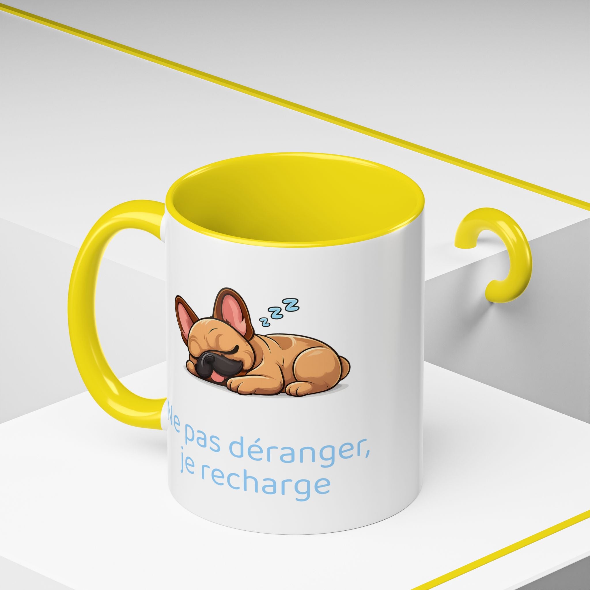 Ne pas déranger, je recharge mug - Bouledogue Français