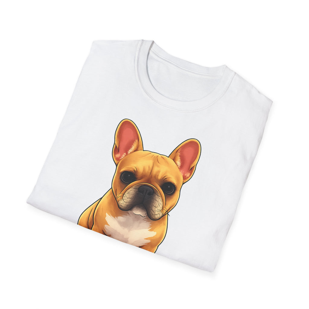 T-Shirt Bouledogue Français — "Le Vrai Patron, C'est Le Bouledogue"