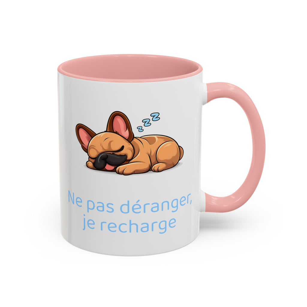 Ne pas déranger, je recharge mug - Bouledogue Français