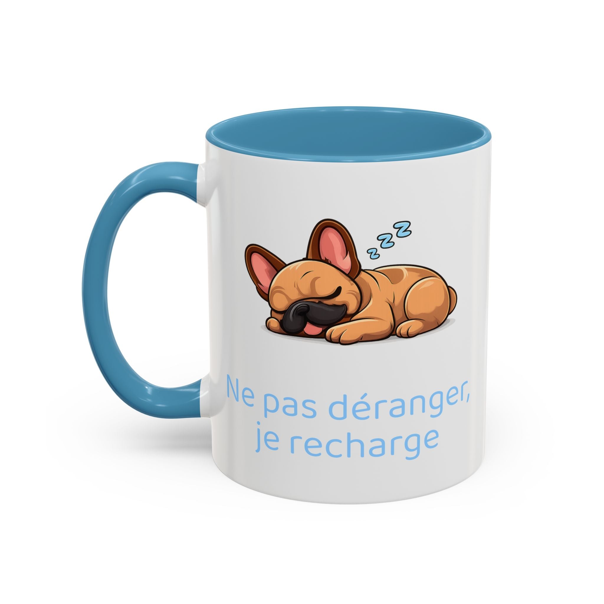 Ne pas déranger, je recharge mug - Bouledogue Français