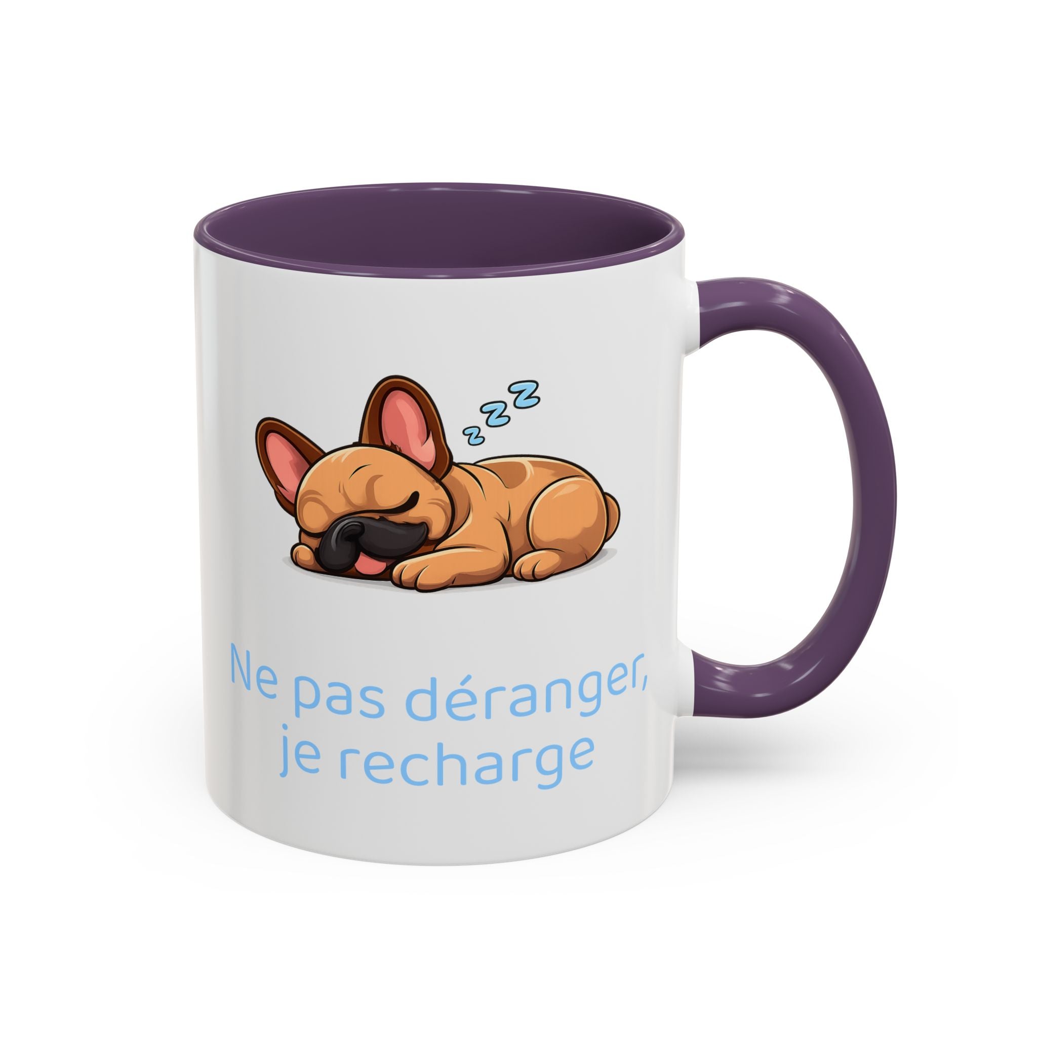 Ne pas déranger, je recharge mug - Bouledogue Français