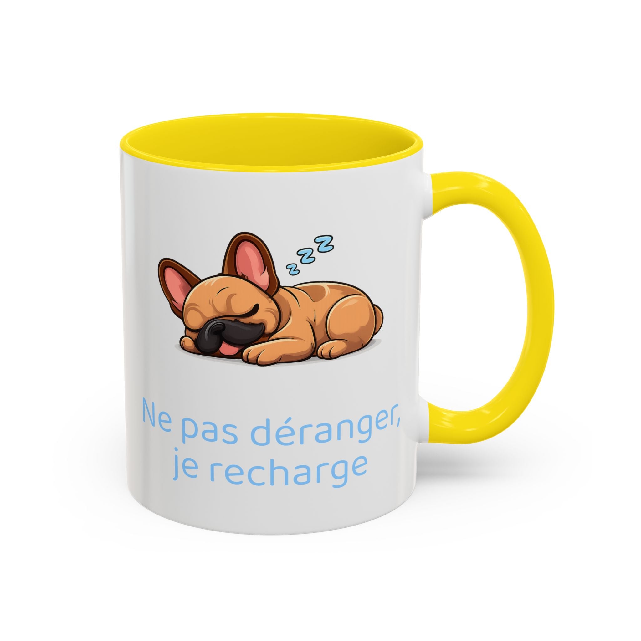 Ne pas déranger, je recharge mug - Bouledogue Français