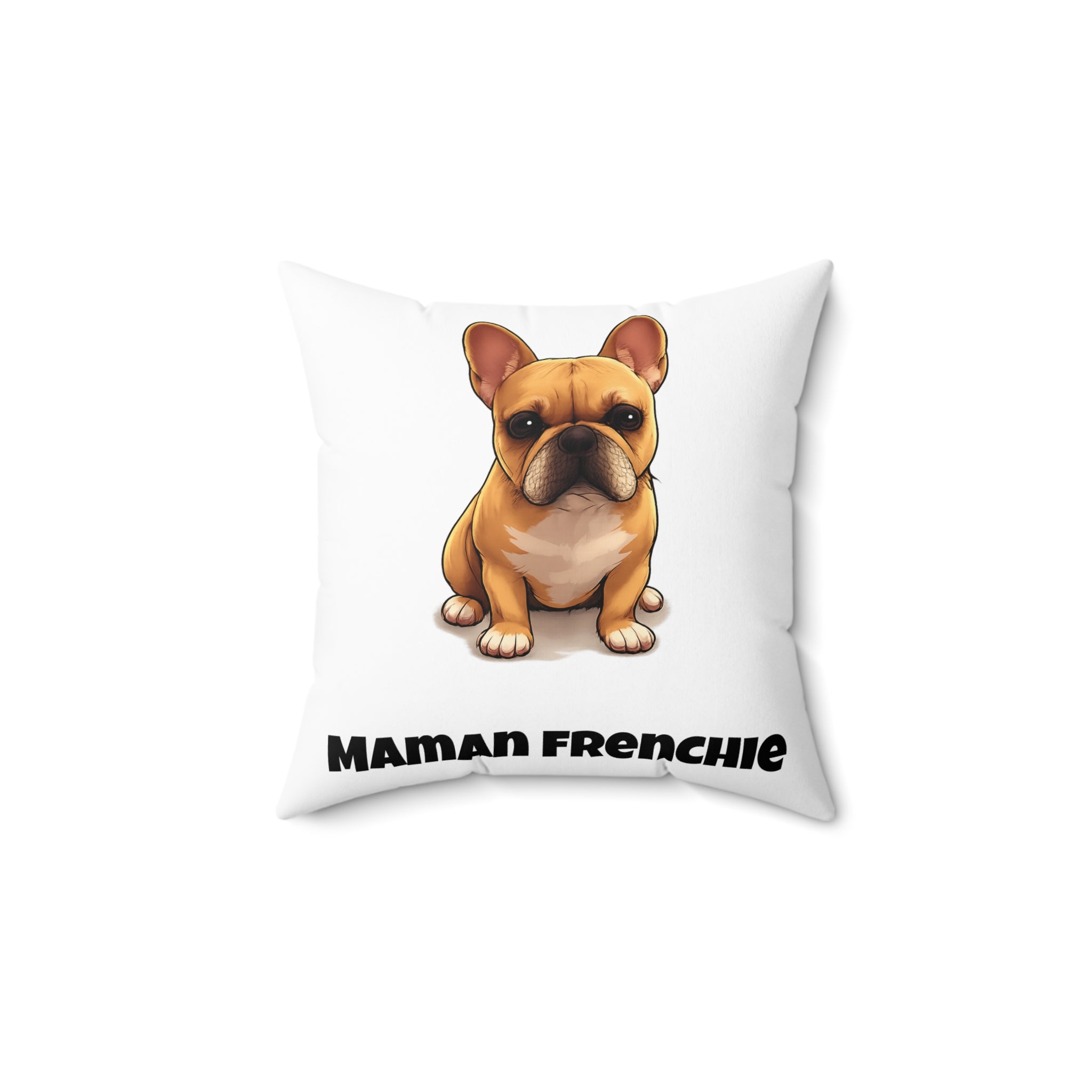 Maman Frenchie oreiller Bouledogue Français