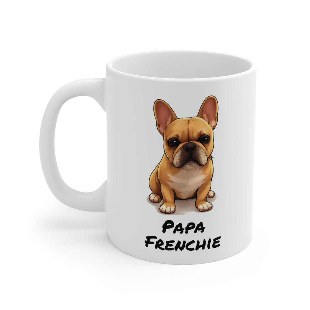 Bouledogue Français Mug — "Papa Frenchie"
