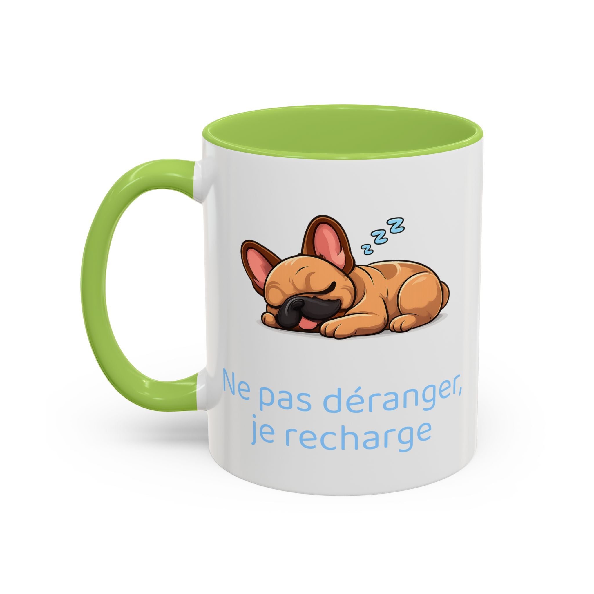Ne pas déranger, je recharge mug - Bouledogue Français